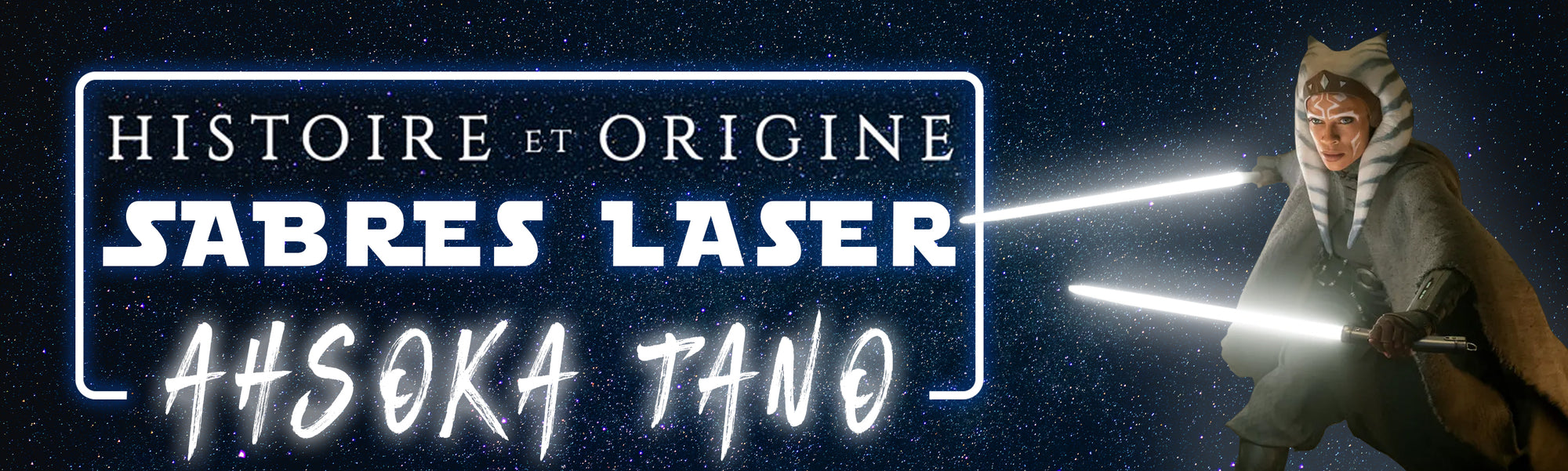 Sabres Laser Blancs d'Ahsoka Tano