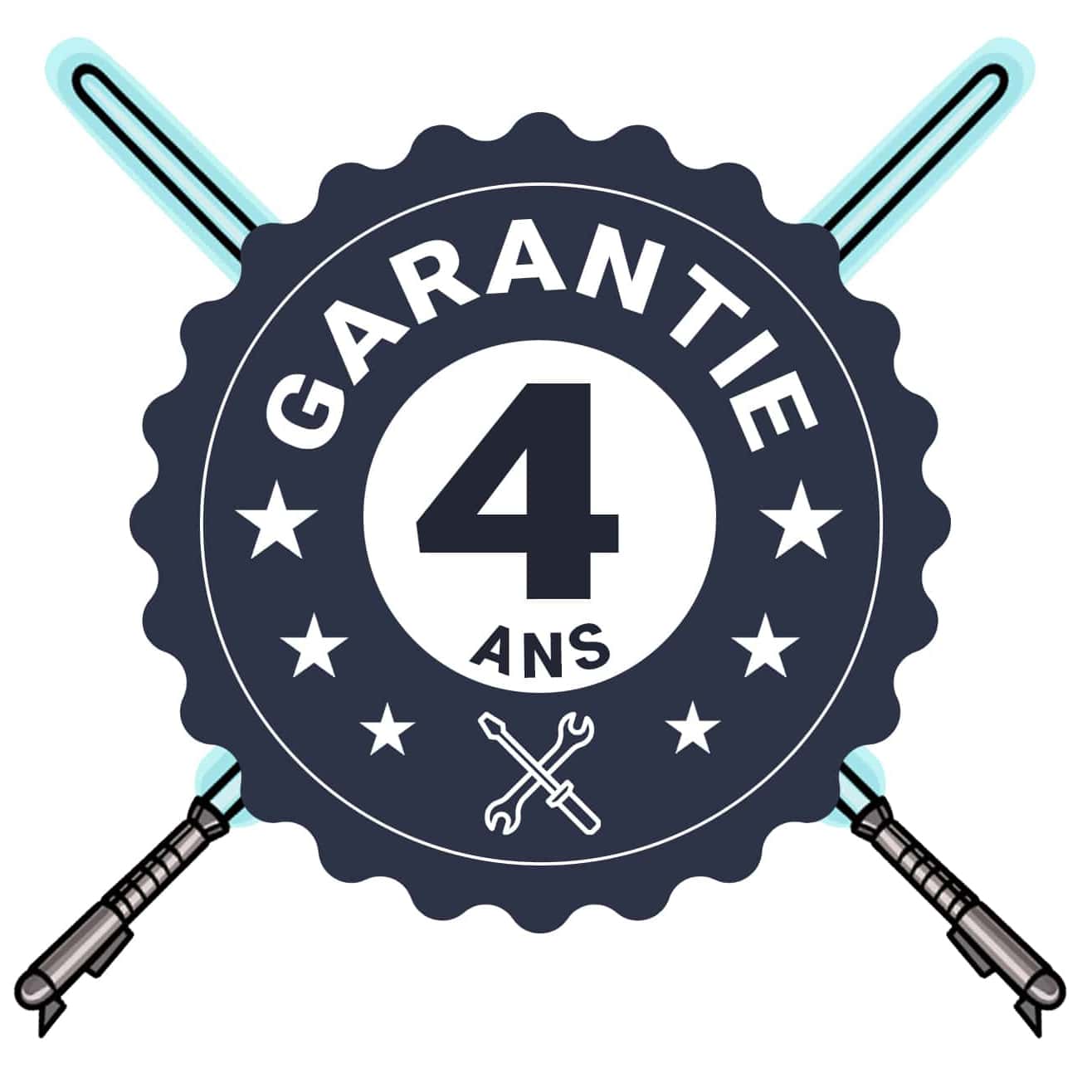 Garantie pour un sabre laser